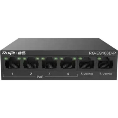 Reyee RG-ES106D-P 6 PORT 10/100 FAST TAK ÇALIŞTIR
