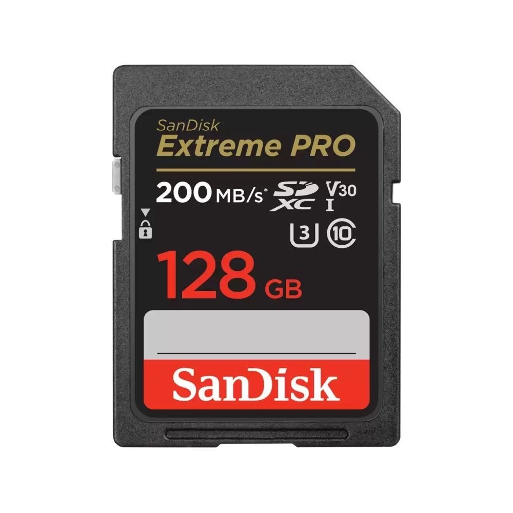 SANDISK 128GB SD KART 200Mb/s EXT PRO C10 SANDISK SDSDXXD-128G-GN4IN