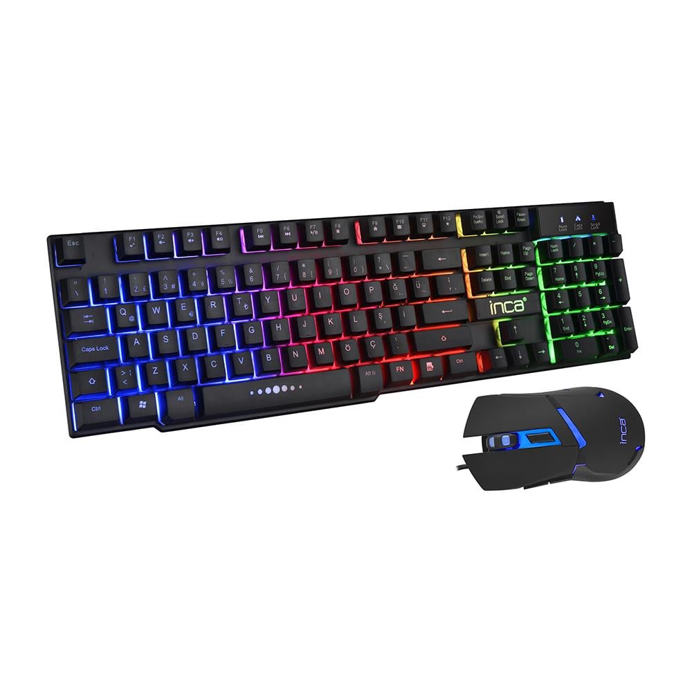 INCA KMS GAMİNG KLAVYE SET IKG-448