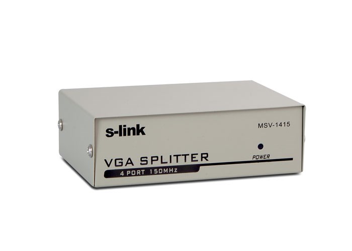 S-LINK S-Link MSV-1415 4 VGA 150Mhz Monitör Çoklayıcı-37481