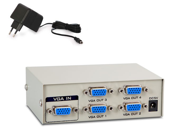 S-LINK S-Link MSV-1415 4 VGA 150Mhz Monitör Çoklayıcı-37482