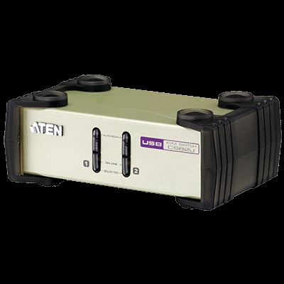 ATEN CS82U-AT CS82U-AT Cubiq 2 Port USB & PS/2 KVM Switch