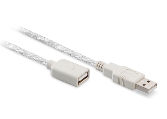 S-LINK SL-UE145 Usb2.0 30m Şeffaf Uzatma Kablo