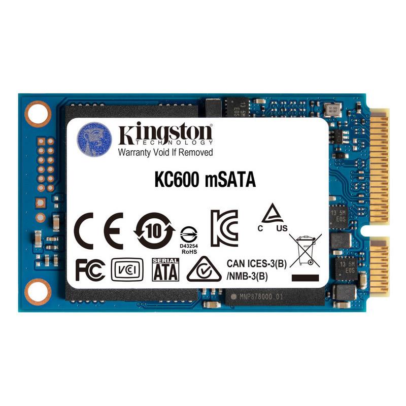 KINGSTON SKC600MS/512G KC600MS 512GB 550/520MB/s mSATA