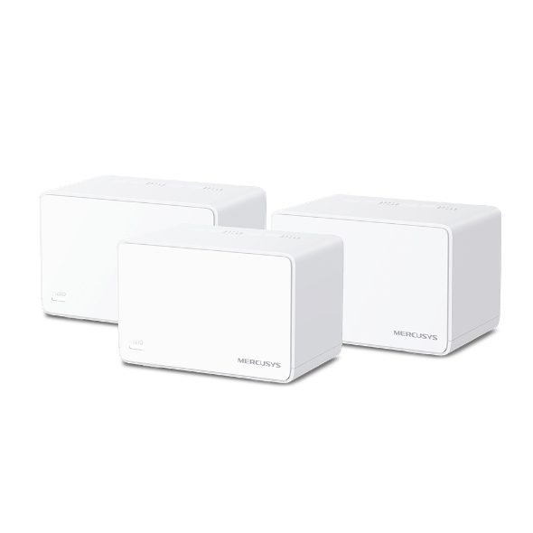MERCUSYS HALO H80X 3000Mbps Mesh Menzil Genişletici (ÜÇLÜ PAKET)